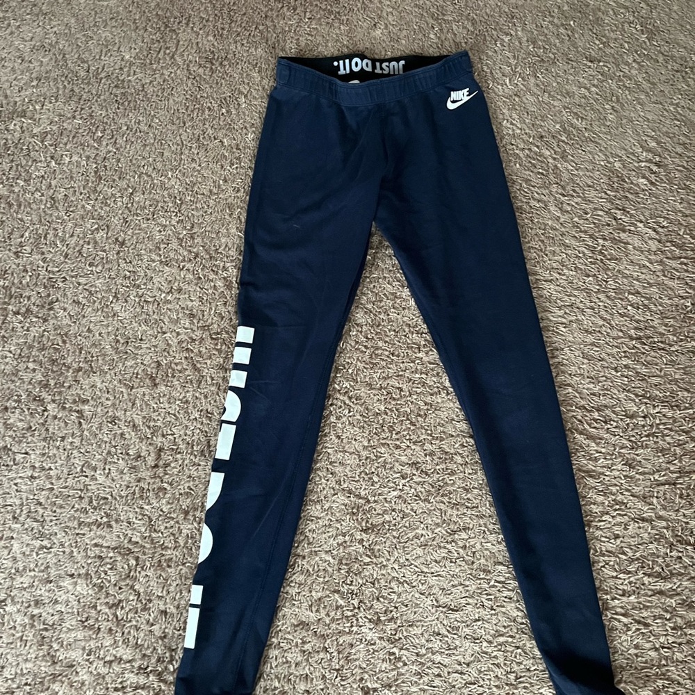 Nike Kids Navy Leggings